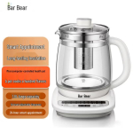 Bear 1.8L Multifunktsionaalne tervisekann teekurnaga CN pistikuga (adapter kaasas) gray