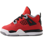 Air Jordan 4 Retro TD Toro Bravo 2026 Beebi tossud Punane Tulepunane Valge HV4382-600 27 red