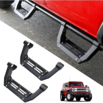 LC4WD 4x4 V&auml;lislisad L&auml;vepakud K&uuml;ljepedaalid Libisemisvastased Ford Bronco 2021-2025 2/4 Uksega Originaalse Rock Railiga 2Pcs