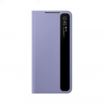 Samsung Galaxy S21 Ultra S21 Plus S21+ jaoks S-View intelligentne nahast &uuml;mbris Klapivaba K&otilde;nedele vastamine Aknast vaatamine L&auml;bipaistev nutikas kate Galaxy S21