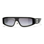 Chanel Ebakorrap&auml;rase Raamiga Atsetaatp&auml;ikeseprillid Unisexp&auml;ikeseprillid Mustad CH6057-1656/S6 Box+Shopping Bag gray