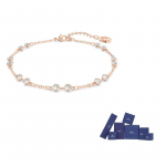 Swarovski Remix Collection Kristallist K&auml;ev&otilde;rud Naistele Roosa Kuld F-Basic Packaging - Original Brand Box roosa kuldne v&auml;rv