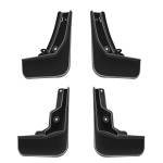Mazda CX 60 Tarvikud -2026 4 tk Autokaitseplekid Poriklapid Porikaitse Esi- ja Tagaporikaitse Autotarvikud 4PCS black