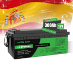 Hispaania Laos 12.8V 300Ah LiFePO4 Aku 3840Wh Liitiumraudfosfaat Energiasalvestusaku P&auml;ikeseenergia/Matkaauto jaoks 200A Laadimine/T&uuml;hjendamine 12 V 300AH