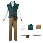 Flynn Rideri kost&uuml;&uuml;m Cosplayks Tooge maagiline muinasjutt ellu Pol&uuml;esterkiud Kid 110cm/43.31in