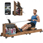 Vesireketraader koduseks kasutamiseks Kummipuu Kokkupandav Bluetoothi rakendusega Kahekordsed alumiiniumr&ouml;&ouml;pad LCD-ekraan kuni 158 kg 182 x 42 x 67 cm