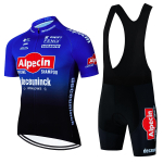 Alpecin Pro Team Jalgrattas&auml;rgi Komplekt Meeste Maanteeratta S&auml;rgid &Uuml;likond Jalgratta P&uuml;ksid MTB Riided Maillot Culotte Jalgrattariided XXL blue