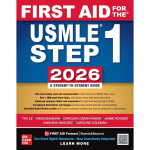 Esmabi First Aid for the USMLE Step 1 2026 Pehmekaaneline UKN1515