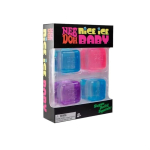 Uus 4 tk/komplekt Needoh Nice Mini Kuubik sensoorne m&auml;nguasi Pigistatav ja stressi v&auml;hendav kuubik Surutav Fidget Stressi v&auml;hendav Limi Kingitus pink