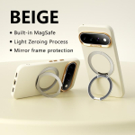 Luksuslik 360 kraadi p&ouml;&ouml;rlev magnetiline tugijalg Nahatunnetusega &uuml;mbris Google Pixel 11 Pro XL 10A jaoks P&otilde;rutuskindel Magsafe jaoks Metallist objektiivikate Google Pixel 10a