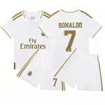 Ronaldo 7 kodune jalgpallis&auml;rgi komplekt, hingav kiiresti kuivav f&auml;nniversioon 16# valge