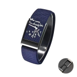 T&auml;iustatud spordinailonist rihmad Google Fitbitile Air Soft Loop randmerihm kellamustriga rihm naistele ja meestele For GoogleFitbit Air black