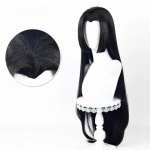 Anime pikk Boa Hancock Cosplay parukas Boa Hancock parukad Must parukas kuumakindel Halloweeni peoparukad One Size black