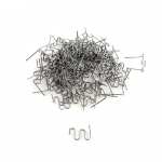 Roostevaba kuuma klammerdaja kronstein auto kaitseraua remondiks plasti keevitamiseks 0,6 mm S laine 1000pcs