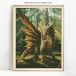 Teemantmaaling Dragon Diamond Mosaic t&auml;isekraanil pildid rhinestone teemantmaalimisest 20X30