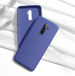 KEYSION vedel silikoon&uuml;mbris Xiaomi Redmi Note 8 8 Pro p&otilde;rutuskindel kaitseraua pehme telefoni tagakaas For Redmi Note 8 Pro sinine
