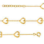 Altesse [M1131] - Bracelet Plaqu&eacute; Or 'Love' kuld