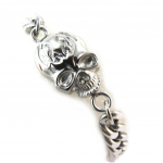 Les Tr&eacute;sors De Lily [N5072] &ndash; kroomitud terasest k&auml;ev&otilde;ru  Skull h&otilde;be