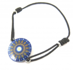 Les Tr&eacute;sors De Lily [N7336] - Bracelet fantaisie 'Kilimanjaro' marine sinine