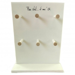 Les Tr&eacute;sors De Lily [P9198] - Porte-bijoux bois 'Nature' ivoire (Mon chat. . . et moi' OA) - 31. 5x24x10 cm valge