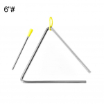 M&auml;ngige koos teiega, lapsed, kolmnurkne terasest l&ouml;&ouml;kpillid, muusikariistad, laste &otilde;ppem&auml;nguasi 6""#