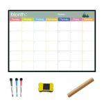 A3 Magnetic Monthly Planner Whiteboard K&uuml;lmkapimagnet N&auml;dala S&otilde;numi Joonis M&auml;rkus