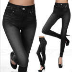 Naiste p&uuml;ksid Jeggings Venivad &otilde;hukesed s&auml;&auml;rised Mood kitsad p&uuml;ksid Free Waist