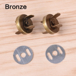 10 tk &otilde;mblemine Magnetiline isetegemine metallist n&ouml;&ouml;bid K&auml;si n&auml;put&ouml;&ouml; tarvikud riided 14mm kuld