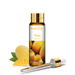 PHATOIL 10 ml maasika kookose mango puuvilja eeterlik &otilde;li huulel&auml;ikega k&uuml;&uuml;nlaseebi valmistamiseks aroomiteraapia difuusorid massaažil&otilde;hnad Mango