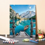 Numbrid &Otilde;limaal L&otilde;uend Digitaalne &Otilde;limaal DIY Maalimine Numbrite j&auml;rgi Kodukaunistus Numbrite maalimine 40x50cm no frame