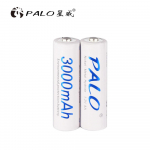PALO 1,2 V AA laetavad akud 3000 mAh Ni-MH 100% originaal suure mahutavusega AA patarei, laetav kaamera m&auml;nguasjadele Ktv 2pcs