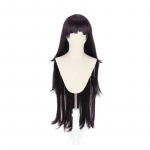 Dangan Ronpa Tsumiki Mikani pikk parukas Cosplay kost&uuml;&uuml;m Danganronpa naiste kuumakindlad s&uuml;nteetilised juuksed Halloweeni peo parukad