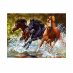 5D isetegemise teemantmaalikomplekt hoburistpiste komplekt t&auml;ispuur Teemanttikandid Loomad Mosaiik Kunst Rhinestones Decor pilt Full Round 40x50CM