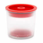 Korduvt&auml;idetavad kapslitega kohvitassid &Uuml;hilduvad Illy masinatega t&auml;itke kohvifilte punane/puhas