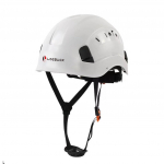 Kaitsekiiver ABS hingav ehitusplatsil Power Construction koos kaitseprillidega Leader Supervisor Anti Smash kohandamine Standard white cap