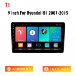 Icreative jaoks Hyundai H1 2007&ndash;2015 2 DIN autoraadio 9 tolli 2 DIN auto multimeediumipleier Android Wifi GPS-navigatsiooni stereopeakomplekt