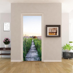 PVC kodusisustus Sissep&auml;&auml;suukse kleebis Vann Du&scaron;iruum Magamistuba Isekleepuv fototapeet Renoveerimisplakat Veekindel 77x200cm(cut 2pcs)