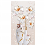 3D abstraktne lilleline l&otilde;uend maalimine stereoskoopilised lilled seinakunsti plakatid ja tr&uuml;kised Quadro seinakunstipilt Kodukaunistus Hiina elemendid 50x100cm