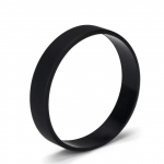 1 tk Spordist t&uuml;hi silikoonk&auml;ev&otilde;ru Meeste Naiste Teismeliste Korvpall Jooksu Kummipaelad Randmepael K&auml;ev&otilde;ru Mansetitarvikud Paarile kingitused Adult size 202 x 12 x 2mm must