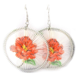 Les Tr&eacute;sors De Lily [R5251] - Oranžid  Flora  k&otilde;rvar&otilde;ngad - 47 mm oranž
