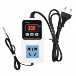 110-220V 10A 1500W elektrooniline temperatuurikontroller v&auml;ljalaskeava Seinale paigaldatud intelligentne digitaalne EU Plug