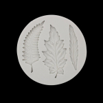 DIY Leaf Styling 3 Leaf Silicone Vorm Cake Chocolate Fondant Tool Drop Glue hall v&auml;rv