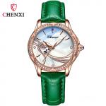 Uus TOP-br&auml;ndi luksuslik karbiga naiste k&auml;ekell, veekindel automaatne moodne naiste mehaanilised k&auml;ekellad