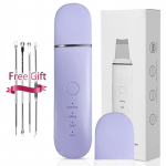 EMS Ion Import Facial Lifting Vibration Massager N&auml;opoore s&uuml;gavpuhastav Mustpeade eemaldaja Ultraheli nahakoorija lilla