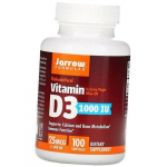 Vitamiin D3, vitamiin D3 1000, Jarrow Formulas 100 geelikapslit (36345018) 100softgels