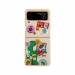 H&auml;rmas armsad dinosauruse &uuml;mbrised Samsung Galaxy Z Flip 4 &uuml;mbrisele Zflip3 5g Kokkupandav p&otilde;rutuskindel k&otilde;va tagakaas Samsung Z Flip 4 jaoks Galaxy Z Flip 4