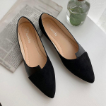 Sagit Women Splice Color Flats Moodne terava varbaga Ballerina Balleti Lamedad Slip On Kingad 39