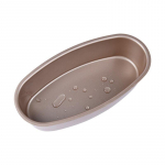 Ovaalse kujuga mittekleepuv k&uuml;psetusplaat koogivormid leivap&auml;ts vormi juustukoogivormi k&uuml;psetust&ouml;&ouml;riist kuld