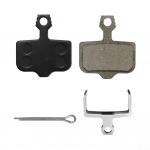 Piduriklotsid mustad/kuldsed elektrilise t&otilde;ukeratta metallist ketaspiduriklotsid Resin