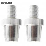 2 tk pidurihoova reguleerimise kruvikinnitusosa alumiiniumsulamist m&auml;giteel kokkupandavad jalgrataste pidurihoova reguleerimisseadmed h&otilde;be